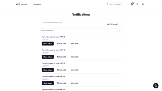 Delaware B2B portal (Webshop) preview 7